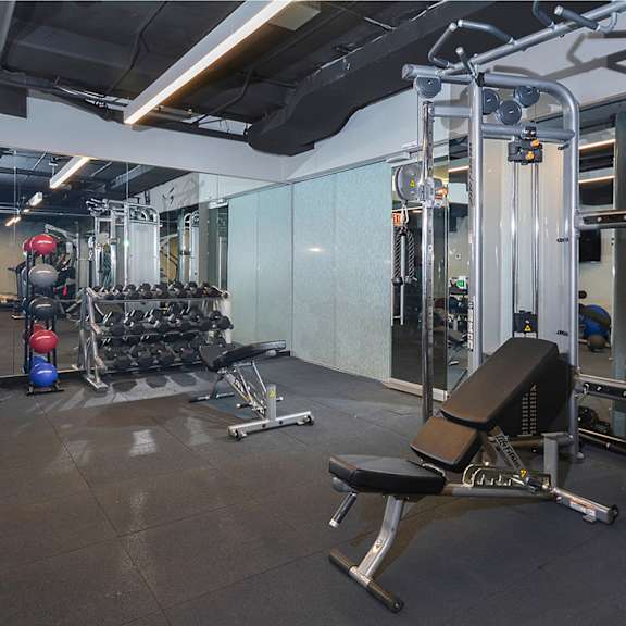 Resident Exercise Room at The Montrose in Chicago, IL