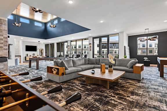 Lounge Interior at Views at Flowers, Clayton