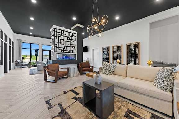 Clubhouse Interior View at Views at Flowers, Clayton, North Carolina