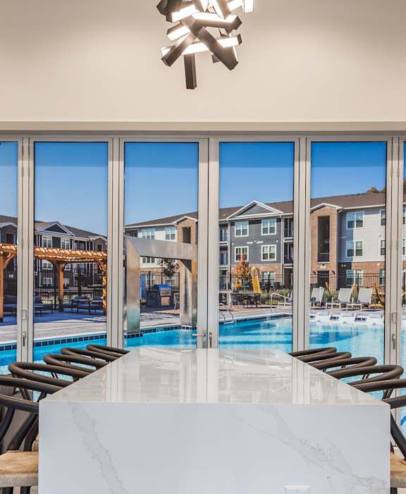 Conference Area at Forest Edge Apartments, Charlestown, IN
