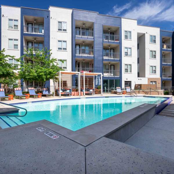Swimming pool at Sur512 in Austin, Texas