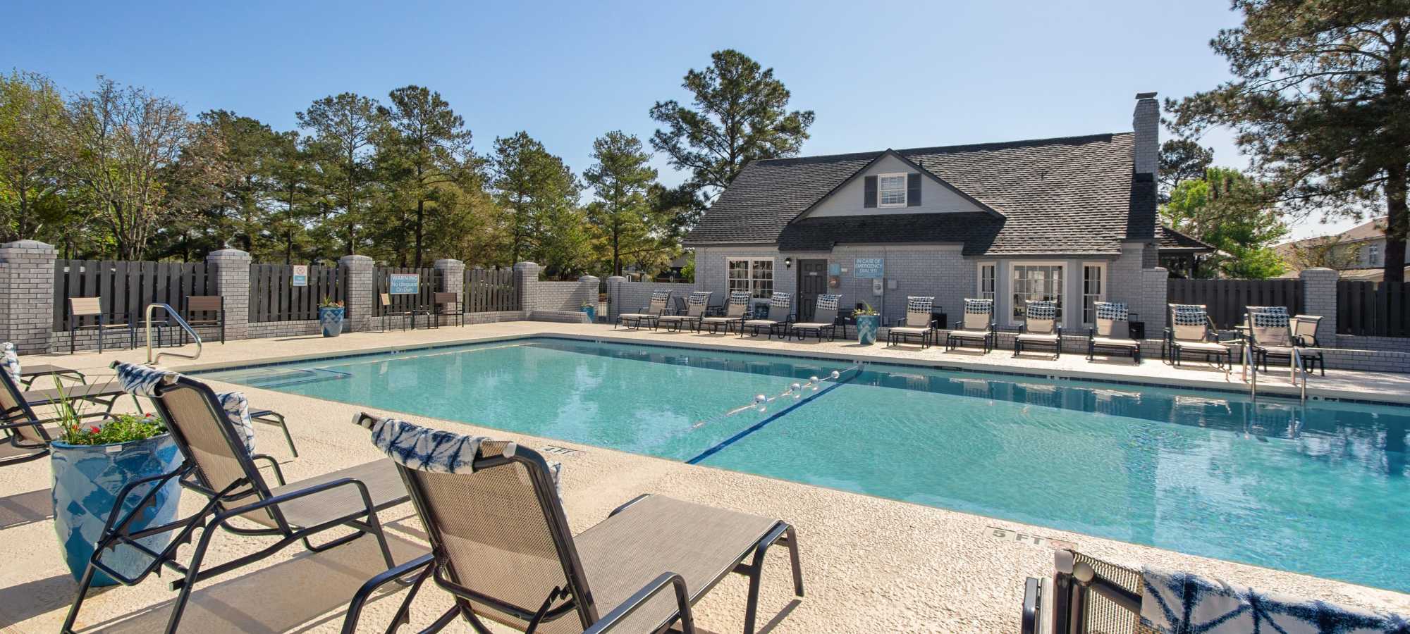 Swimming pool at North Charleston South Carolina