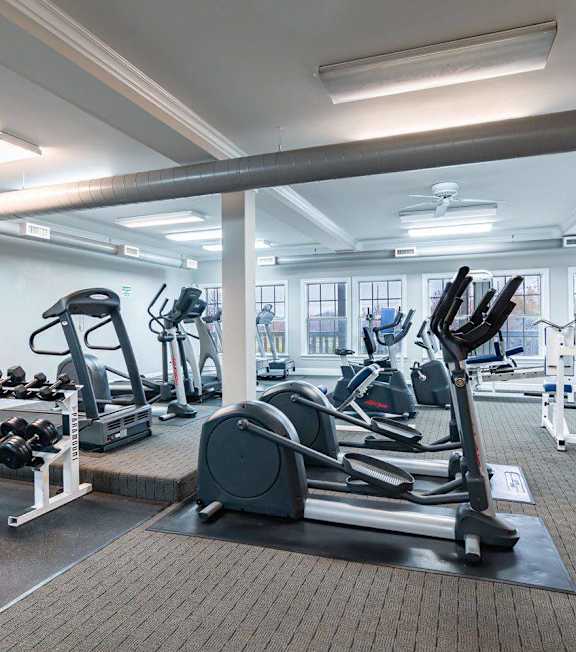 High-Tech Fitness Center at Timber Lakes at Red Bridge, Missouri