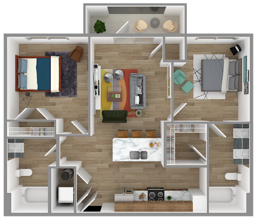 Go to B1 Floorplan page.
