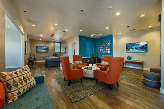 upscale clubhouse at Element Deer Valley Apartments Phoenix, Arizona