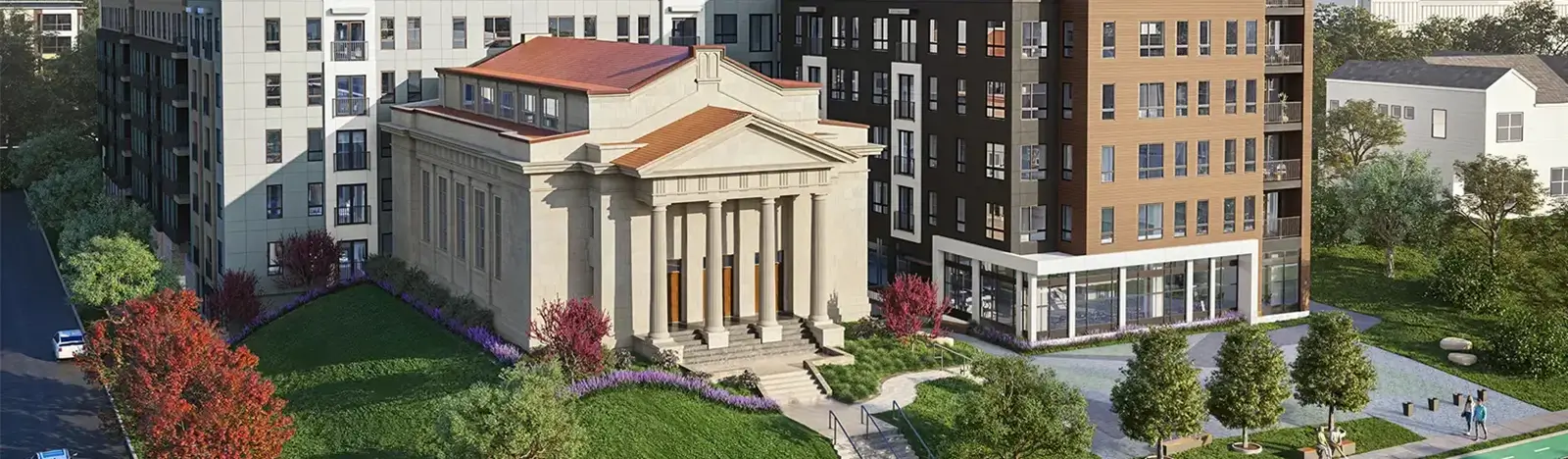 Exterior rendering
