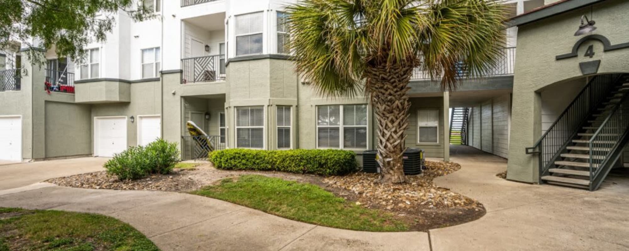 Kitchen area at Baypoint Apartments in Corpus Christi, Texas 