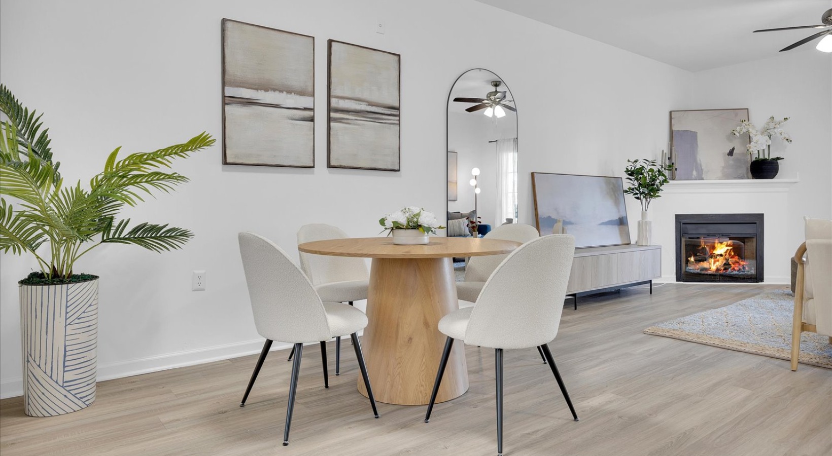Open-concept living