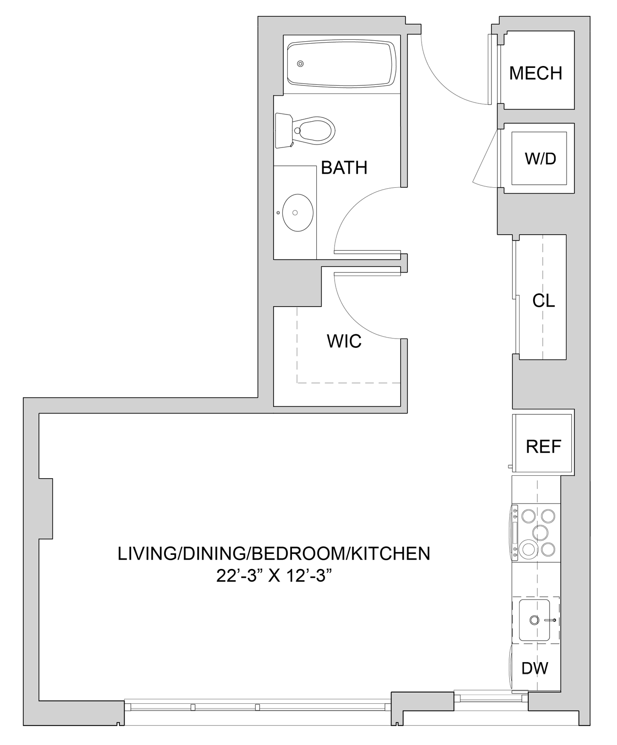 Floorplan W609 Image