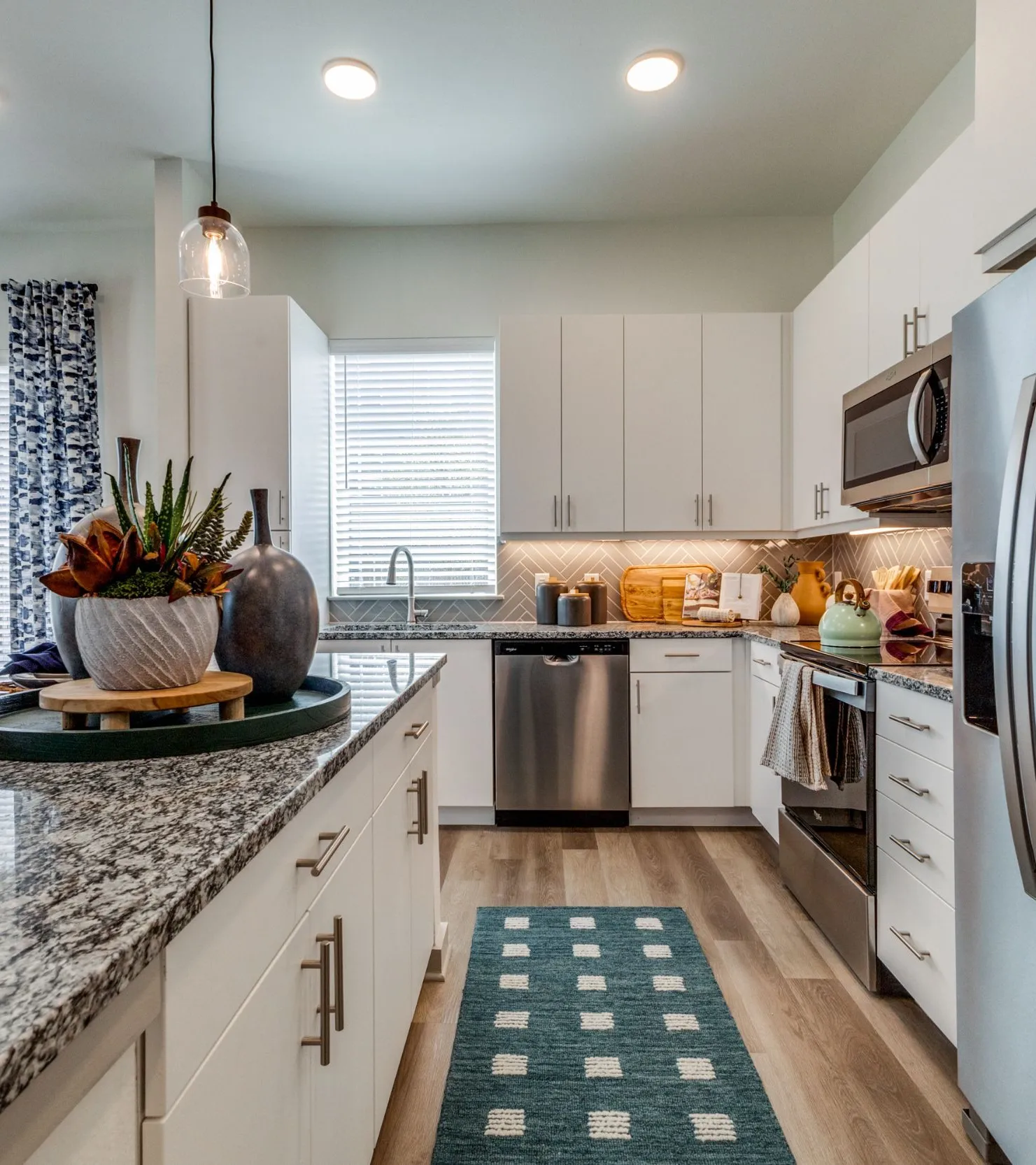 kitchen with stainless appliances