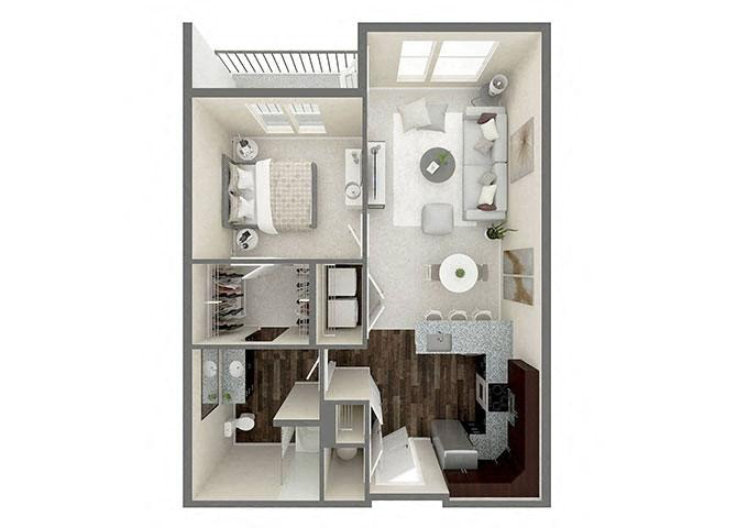 1 bedroom