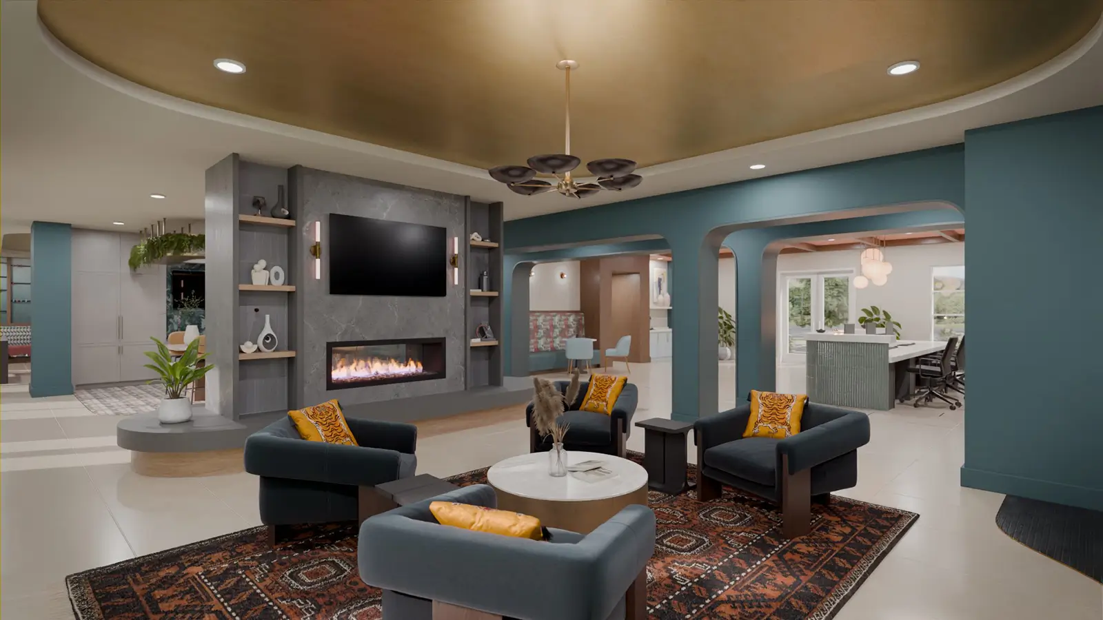 resident clubroom