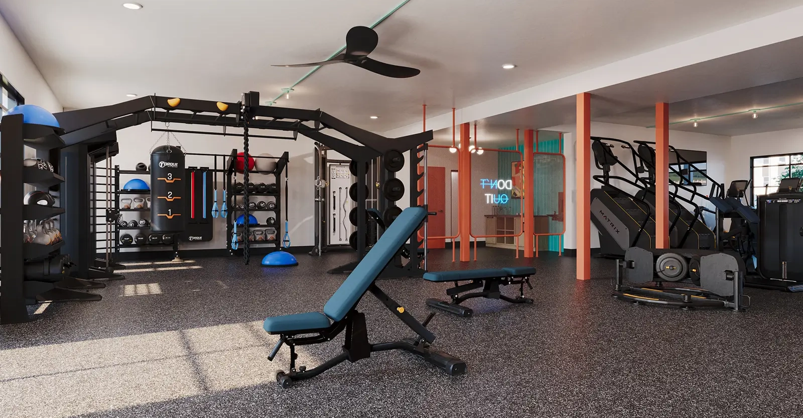 fitness center