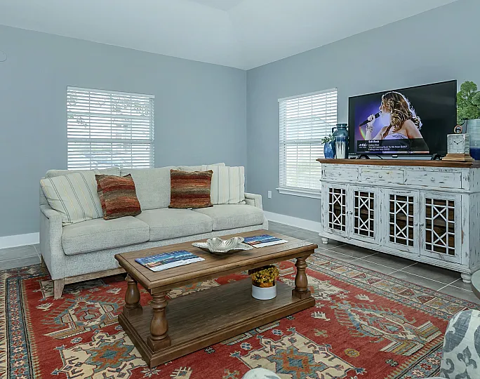 stylish leasing office