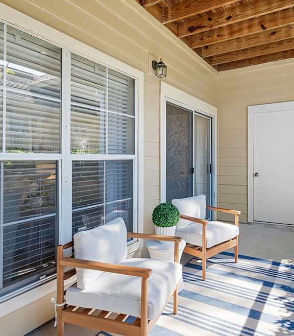 Patio at Sweetgrass Landing, Mount Pleasant