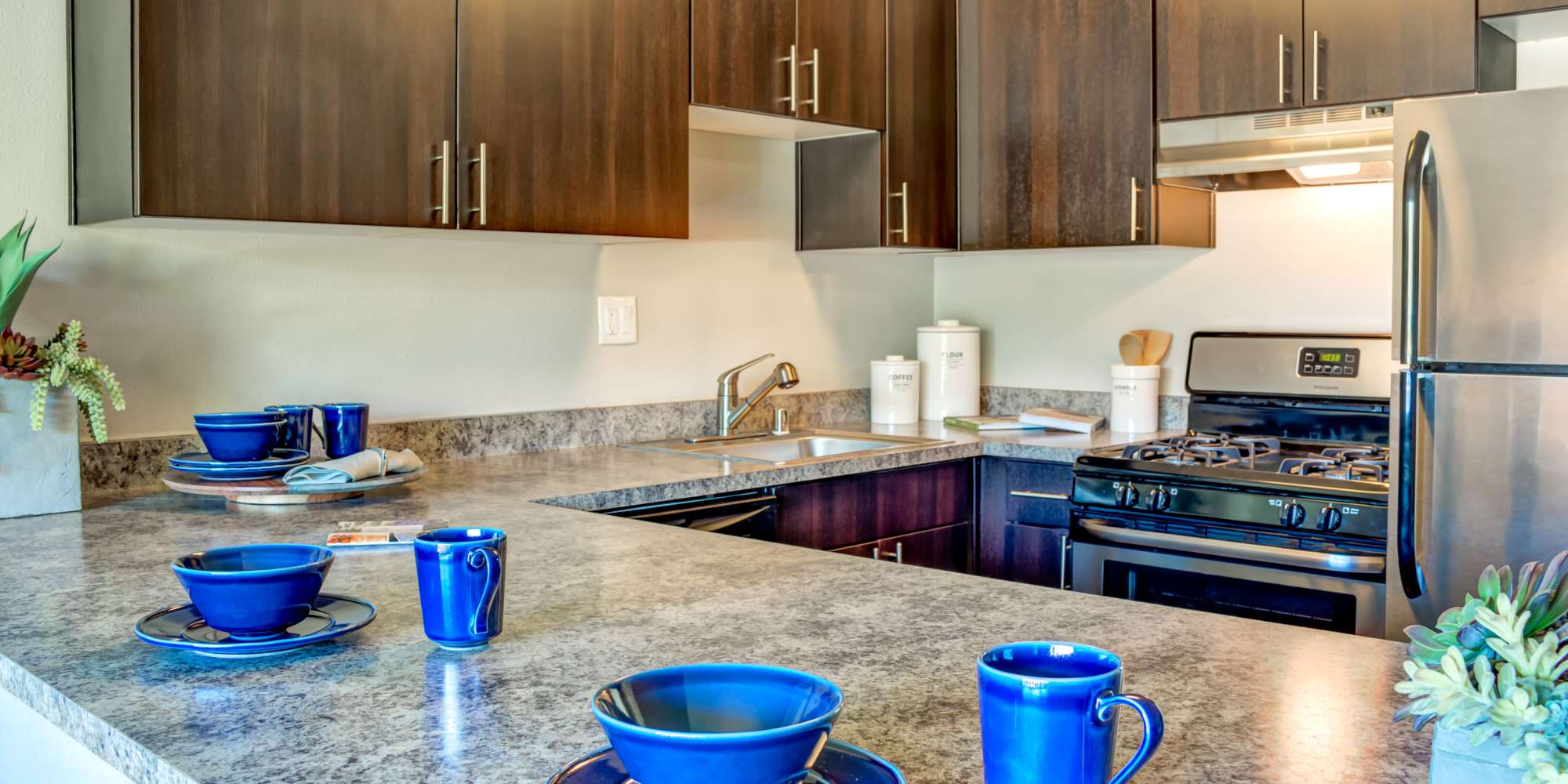 Kitchen Countertop at Sofi Belmont Hills in Belmont, California