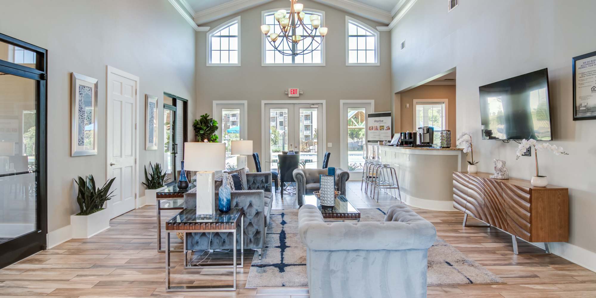 Upscale apartments at Legacy Ridge in Atlanta, Georgia