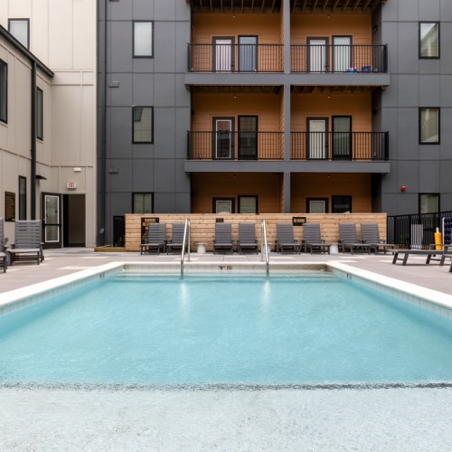 Swimming pool and sundeck