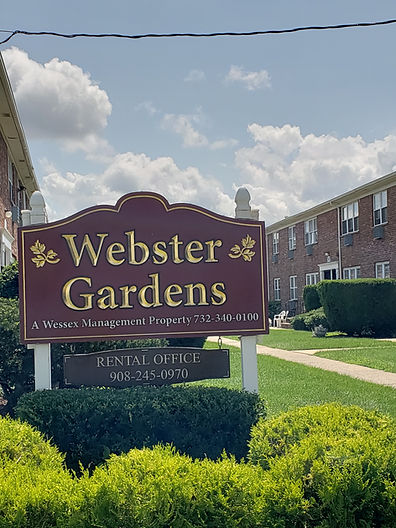 Picture of Webster Gardens Leasing Sign