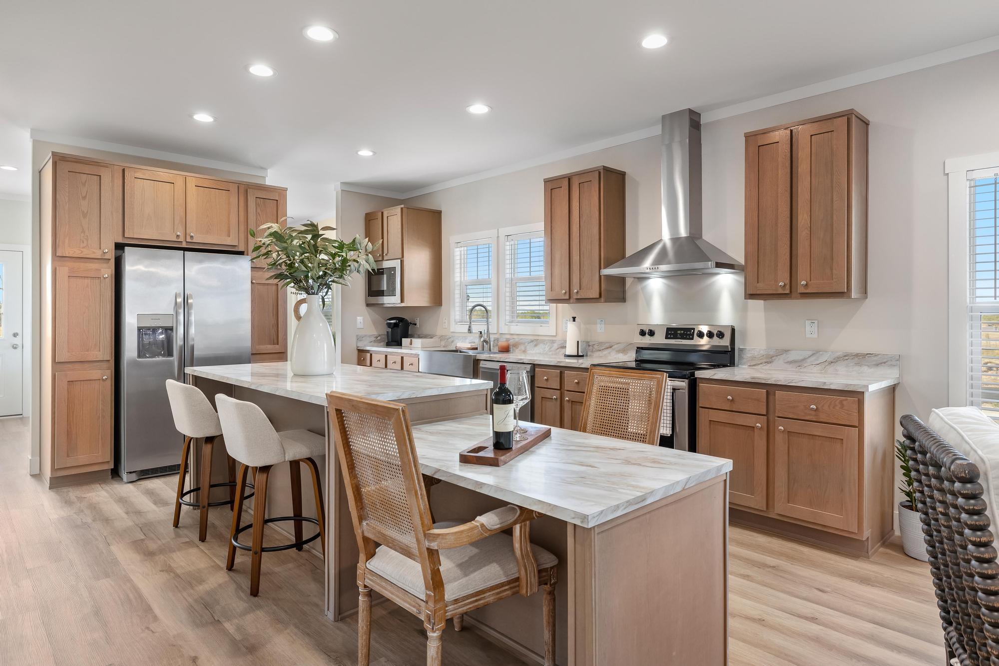 Kitchen Area at The Homes at Wolf Creek