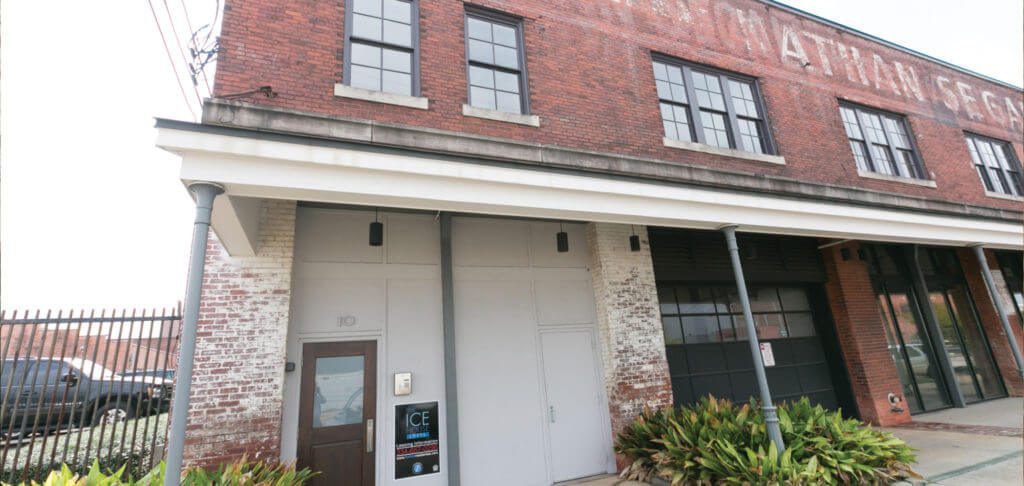 warehouse exterior of lofts