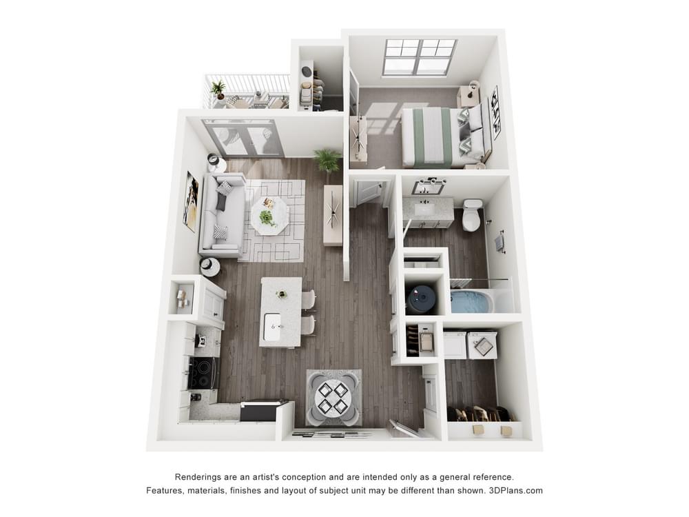 Orange Floor Plan