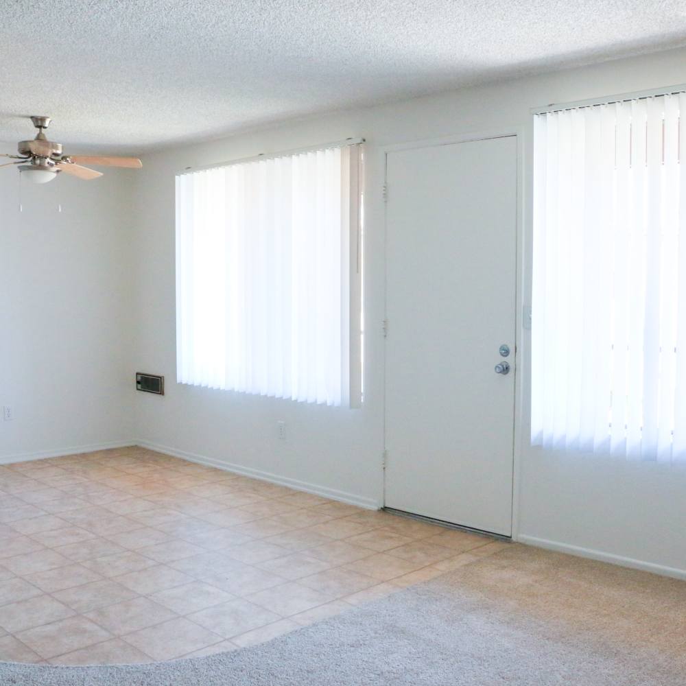 Spacious room at Sandpointe in Huntington Beach, California