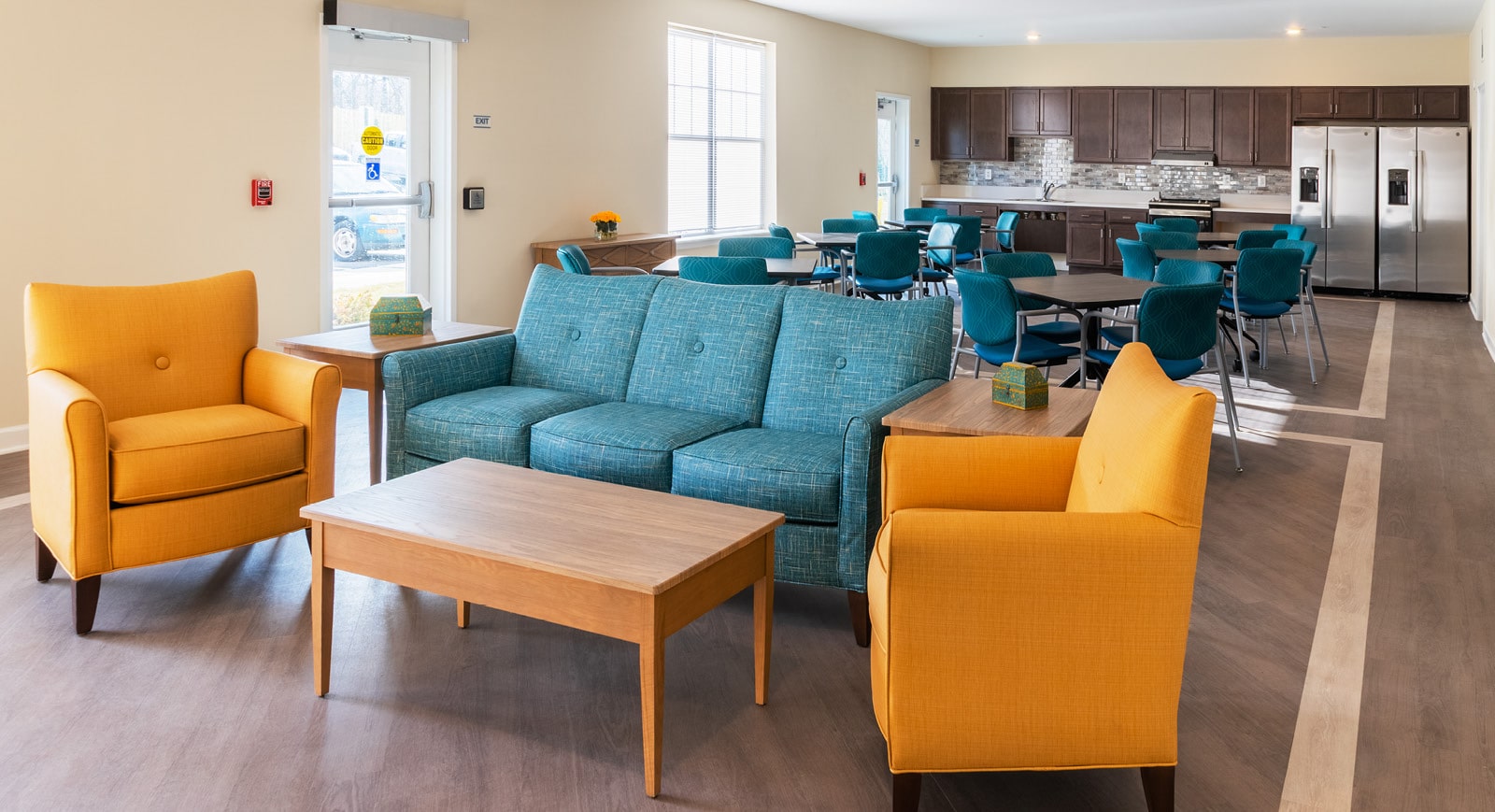 Senseny Place community lounge