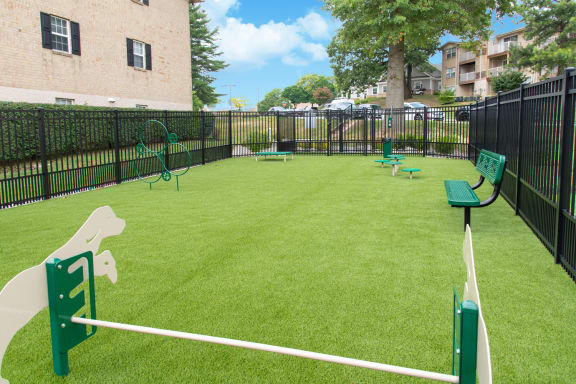 Dog Park at Kenilworth at Perring Park Apartments, Parkville, 21234