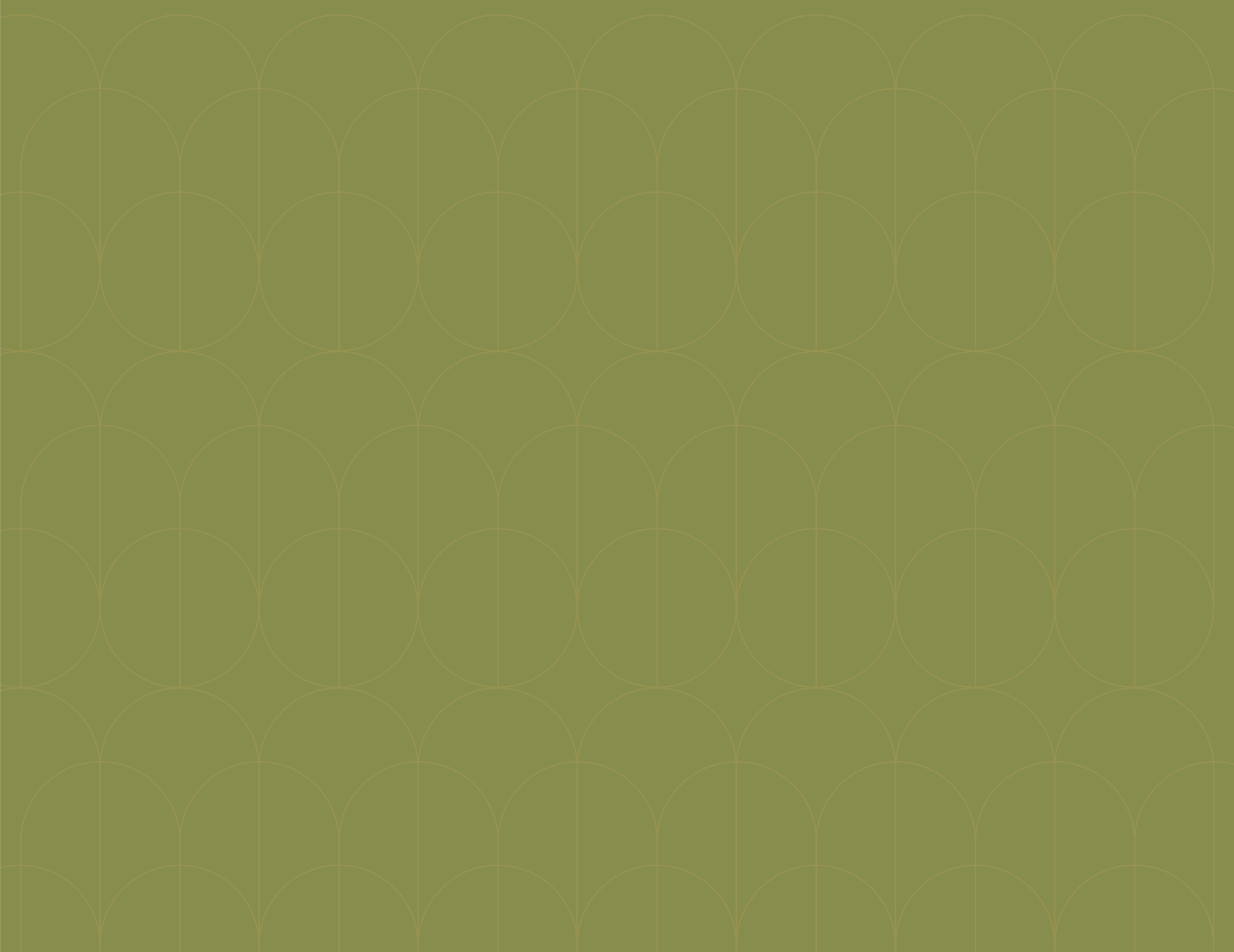 Arched Line Pattern Green