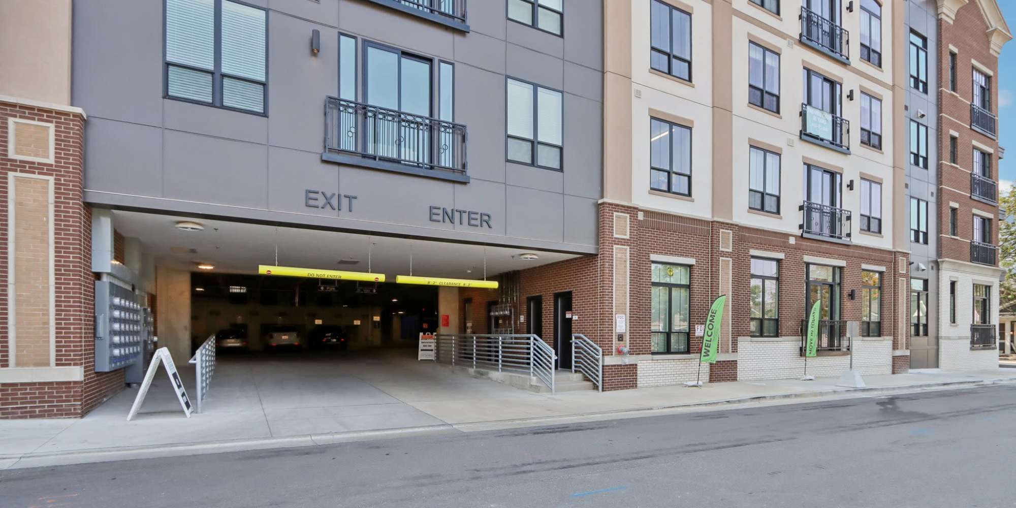 Upscale apartments at The Apartments at 1st on Main in Carmel, IN
