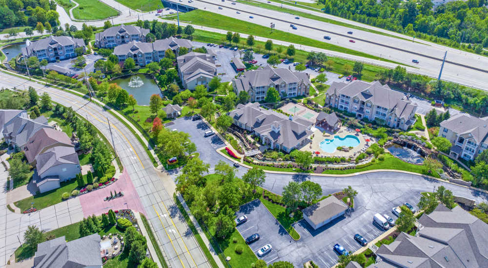 Neighborhood near The Boulders At Katy Trail in Saint Charles, Missouri