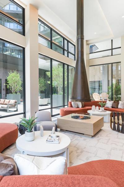 indoor amenity space rendering modera reserve apartment homes for rent in scottsdale az