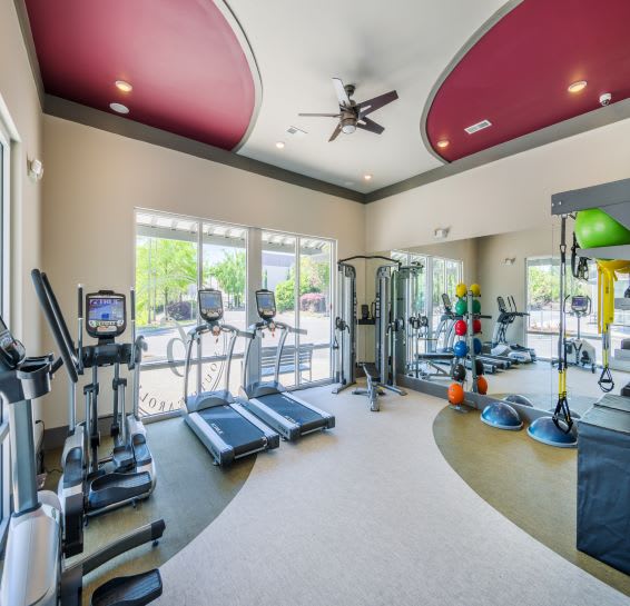 Fitness Center Equipmentat The Six, South Carolina, 29466
