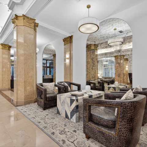Another Gathering Spot in the Main Lobby