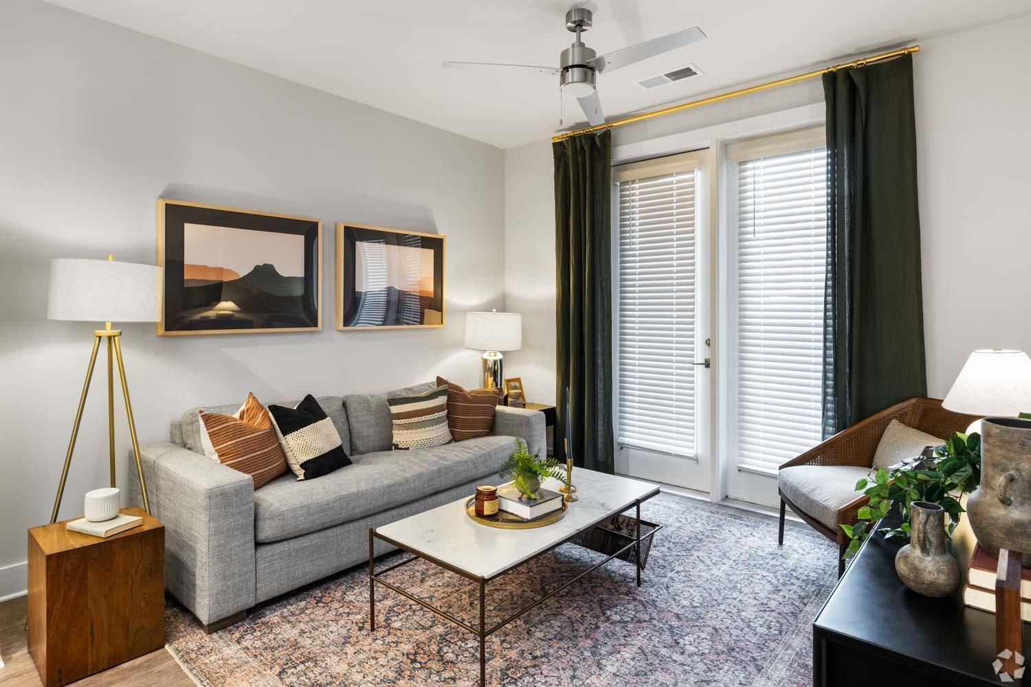 apartment floor plan.