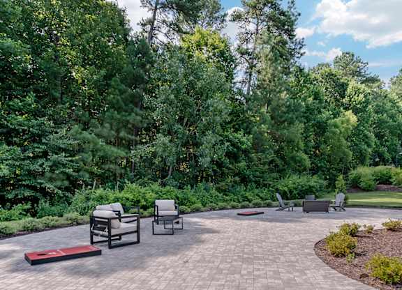 Outdoor Area at Spotswood Commons, Virginia
