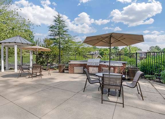 Grill Area at Spotswood Commons, Virginia, 23188