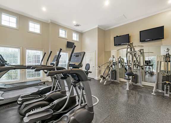 Fitness Center at Spotswood Commons Apartments in Williamsburg, VA