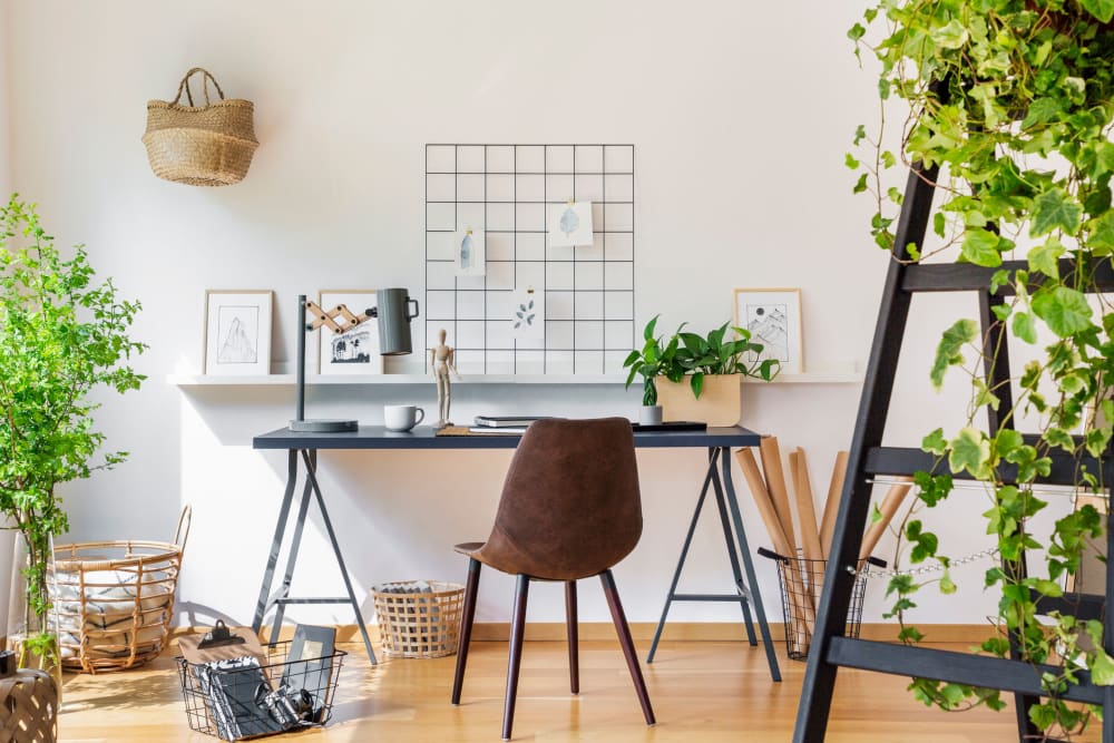 Home office at a Morgan Properties community