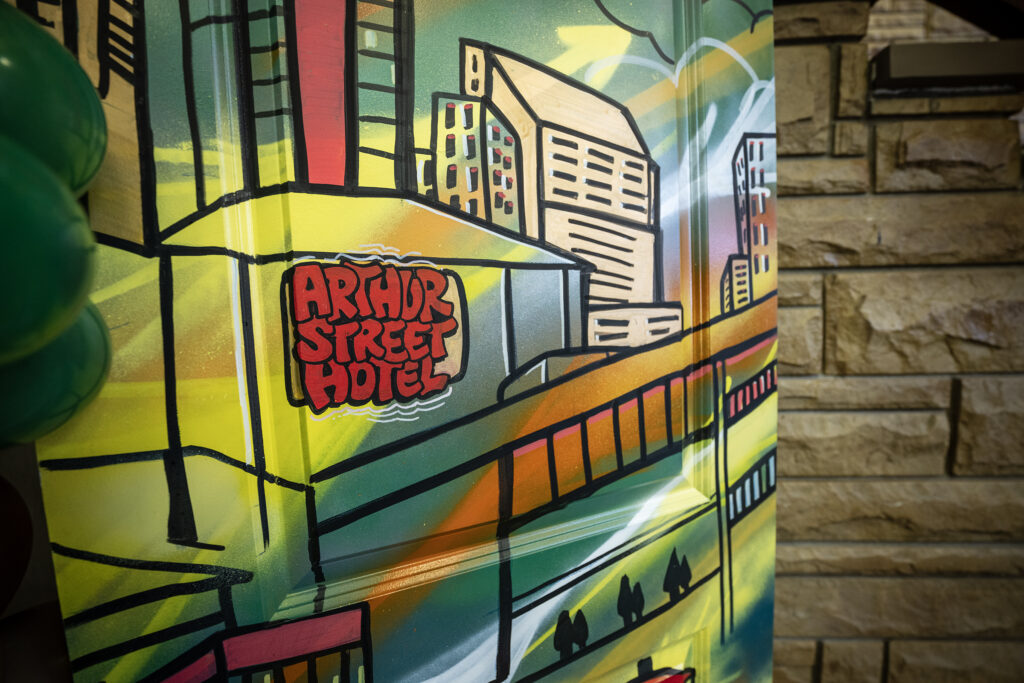 Arthur Street Hotel Mural