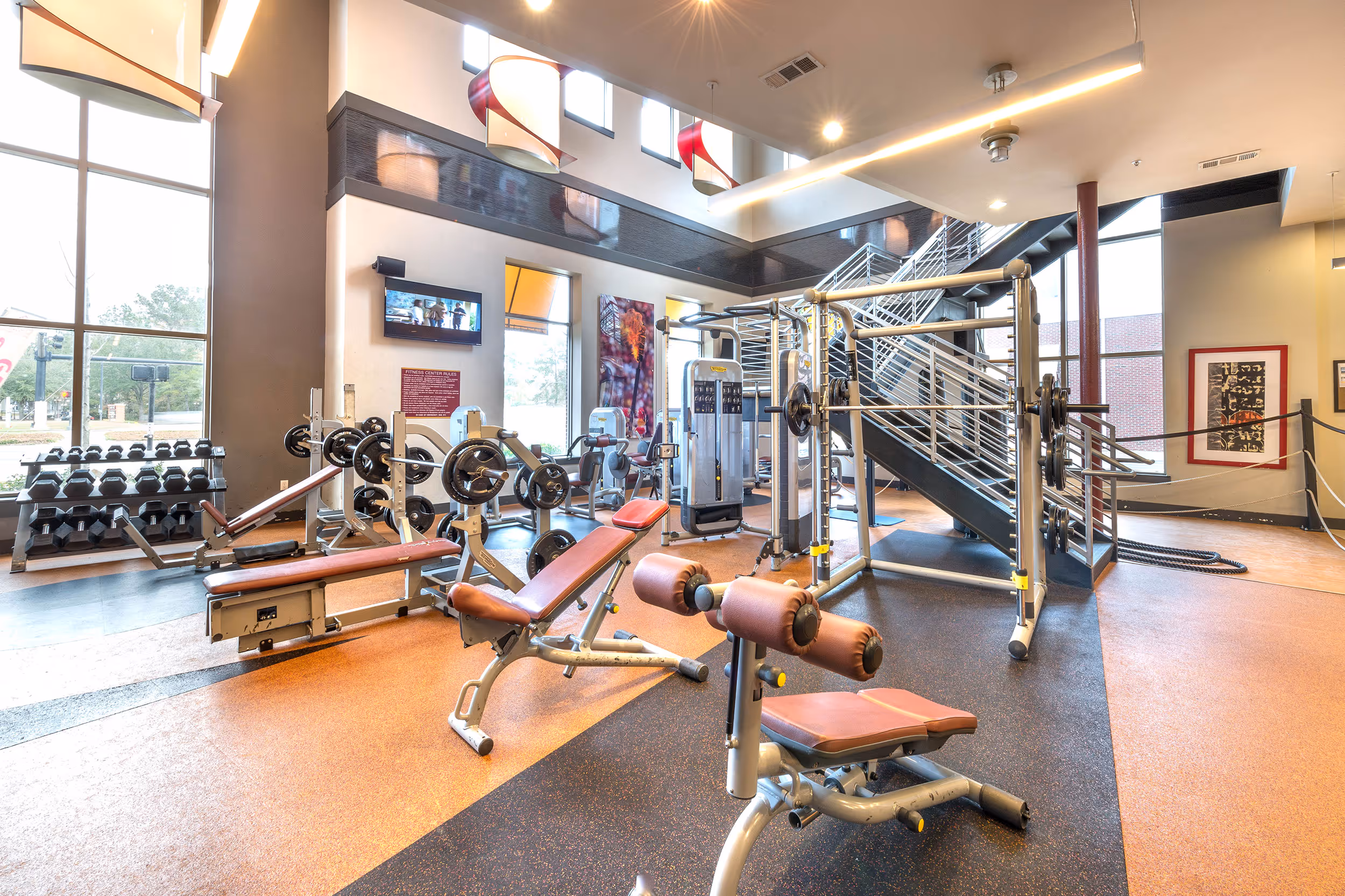 fitness center