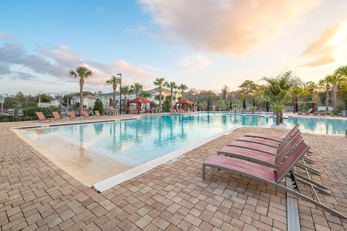 large swimming pool