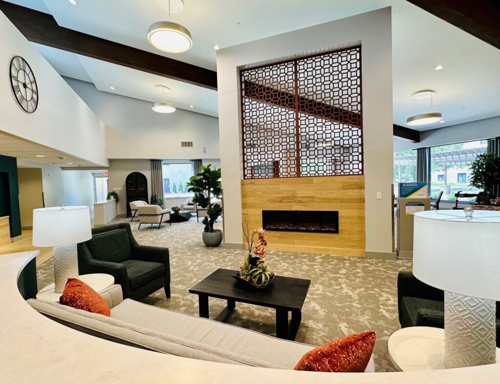 West Lafayette Independent Living interior gathering space