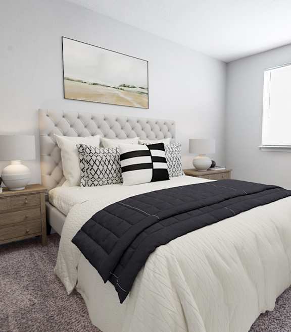 Bedroom at Mount Ridge Apartments, MD, 21228