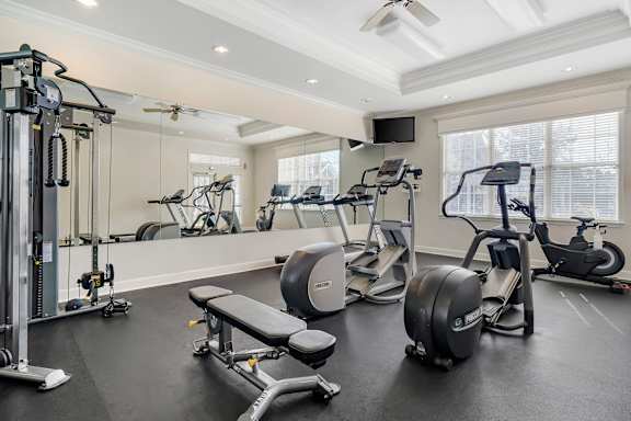 Fitness Center at Greenbrier Estates Apartments in Slidell, LA