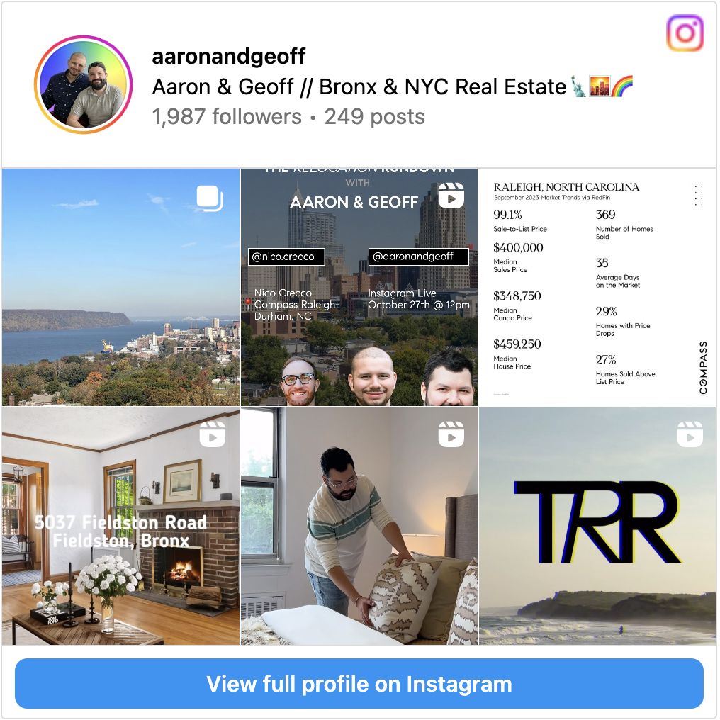 Aaron & Geoff // Bronx & NYC Real Estate