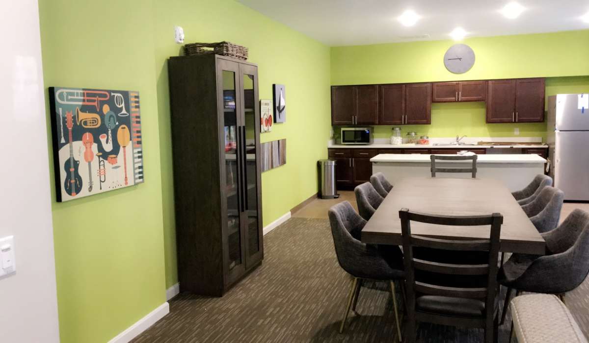Communal kitchen area North Avenue Gateway II in Baltimore, Maryland