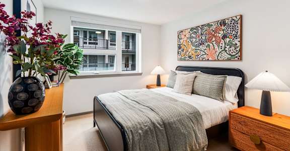 Beautiful Bedroom at Solera Apartments, Washington