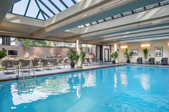 Indoor Pool  at North Harbor Tower Chicago Apartments